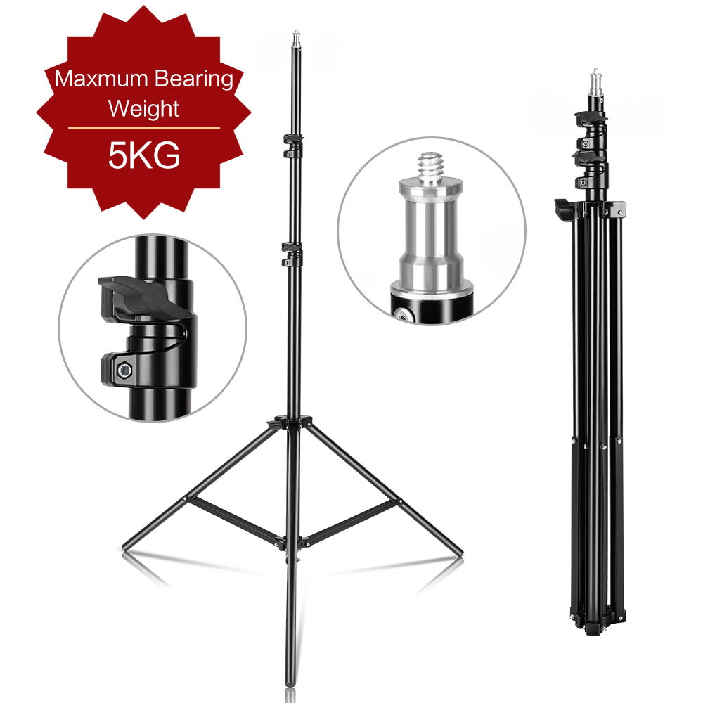 Photography Umbrella Light - ขาตั้งกล้องถ่ายภาพแบบสกรู 1/4 ขนาด 240 ซม./7.9 ฟุต