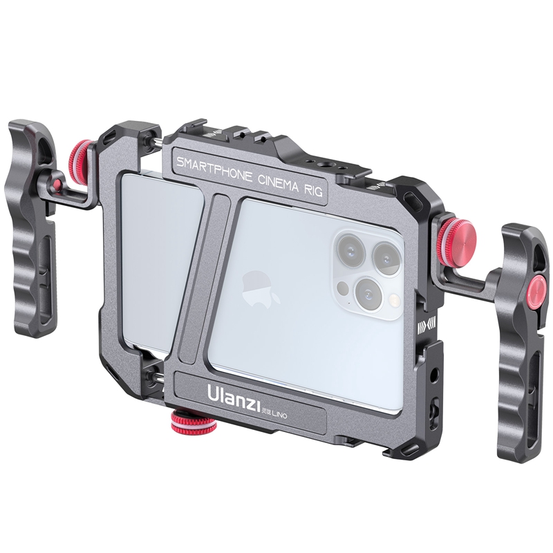 Photography Kit Xiaomi 15T Pro - Ulanzi Lino เคส Vlog พร้อมที่จับปรับได้สำหรับ iPhone