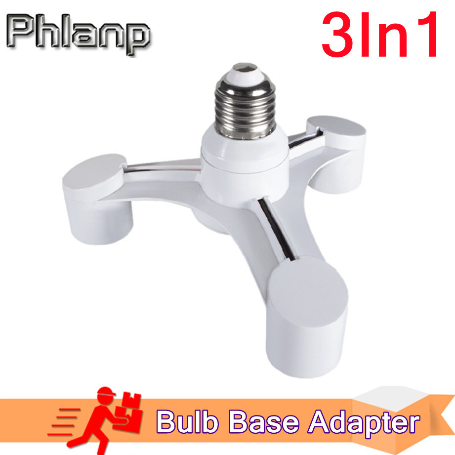 ซ็อกเก็ตหลอดไฟ 3In1 E27 ถึง E2 - Photography Bulb บทวิจารณ์และราคา