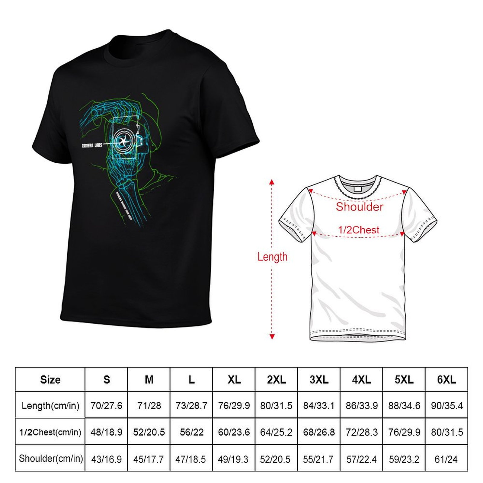 เสื้อยืด Cameralabs Photograph - Photography X Ray บทวิจารณ์และราคา