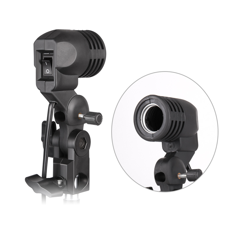 1.8M สายเคเบิลหลอดไฟขาตั้ง E26 - Photography Bulb บทวิจารณ์และราคา