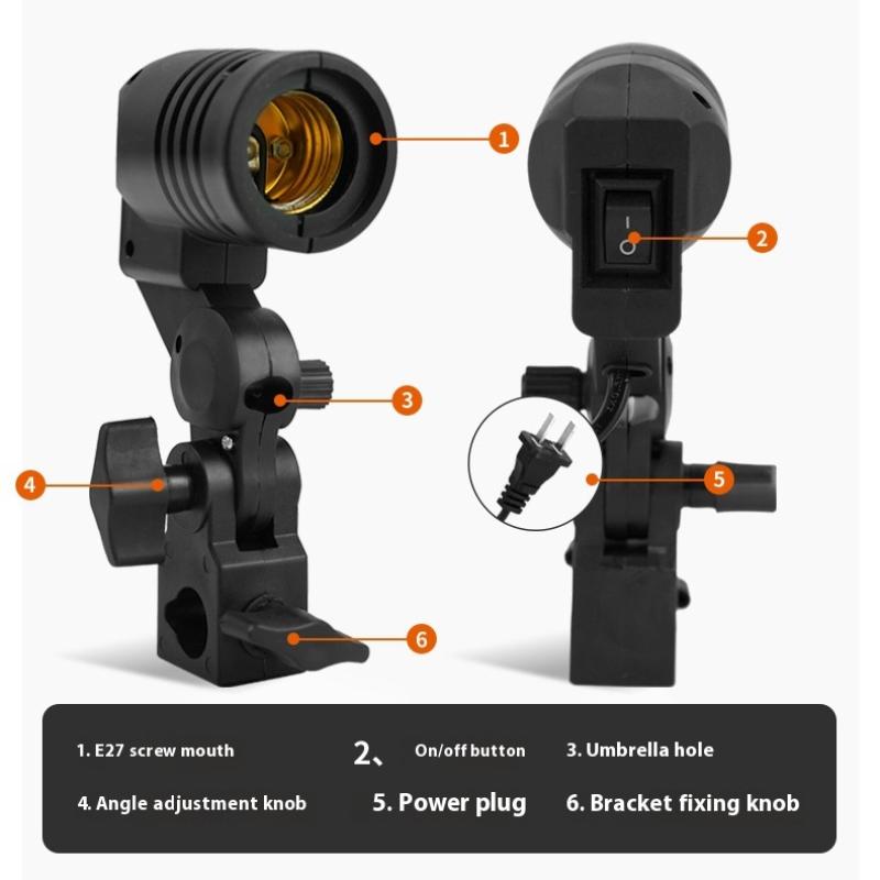 สายไฟสีดำ 1.8 เมตร พร้อมขั้วหล - Photography Bulb บทวิจารณ์และราคา