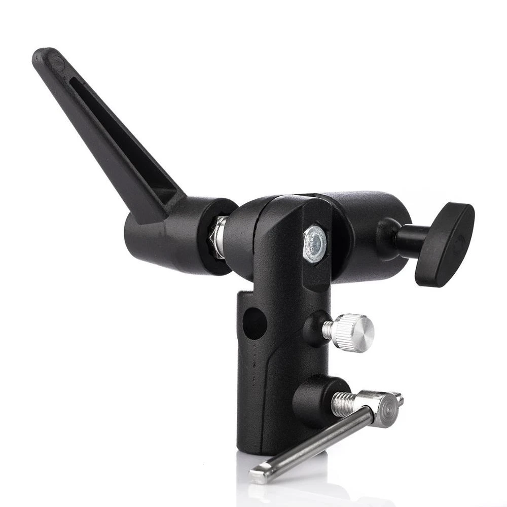 วงเล็บแฟลชรองเท้าร้อนผู้ถือร่ม - Photography Umbrella Light บทวิจารณ์และราคา