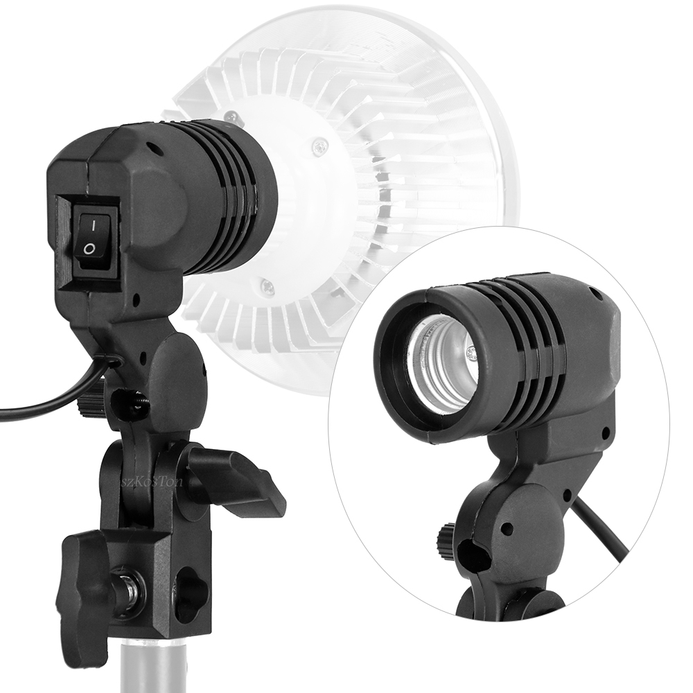 SINGLE HEAD ผู้ถือหลอดไฟ E27 ซ - Photography Bulb บทวิจารณ์และราคา