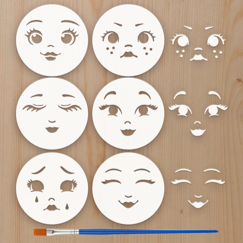 แผ่นลายสำหรับวาดใบหน้าพร้อมแปร - Photography Techniques บทวิจารณ์และราคา