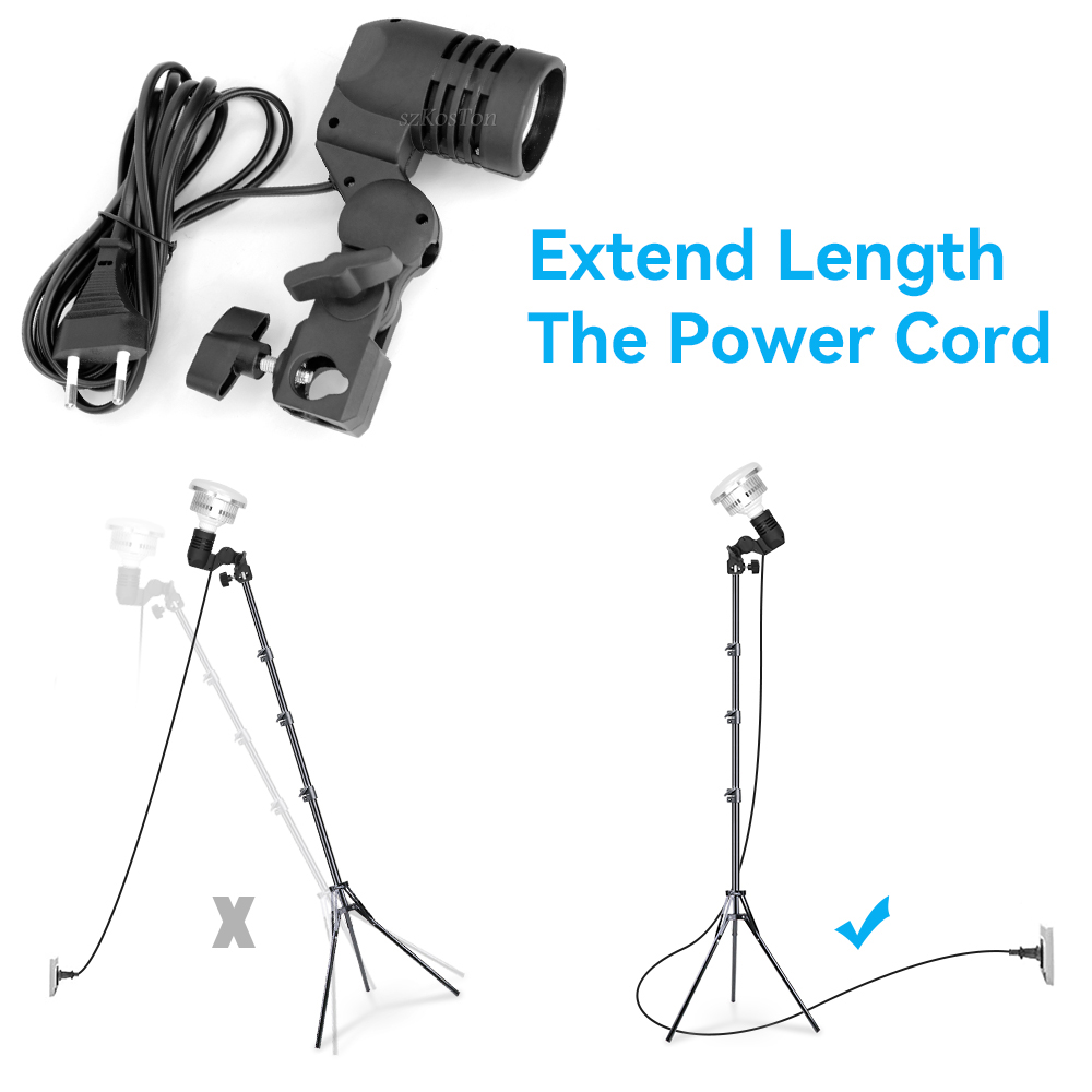 2ชิ้น/1ชิ้น E27เดี่ยวที่ตั้งหล - Photography Bulb บทวิจารณ์และราคา