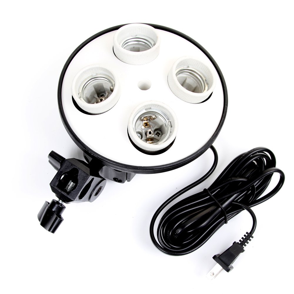 E27 ฐานสี่โคมไฟหลอดไฟใช้สำหรับ - Photography Bulb บทวิจารณ์และราคา