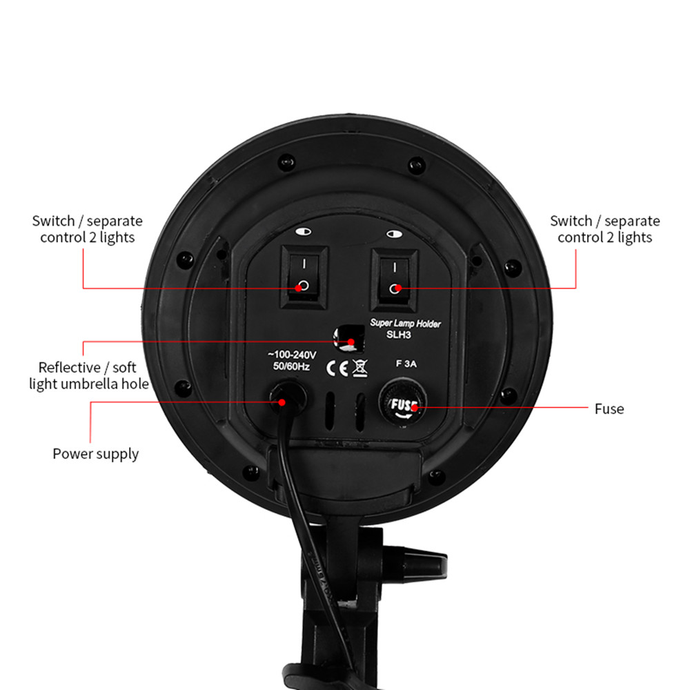 E27 ฐานสี่โคมไฟหลอดไฟใช้สำหรับ - Photography Bulb บทวิจารณ์และราคา