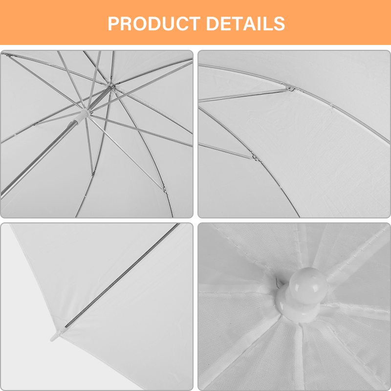 ร่มกระจายแสงสีขาวใสขนาด 76 * 8 - Photography Umbrella Light บทวิจารณ์และราคา