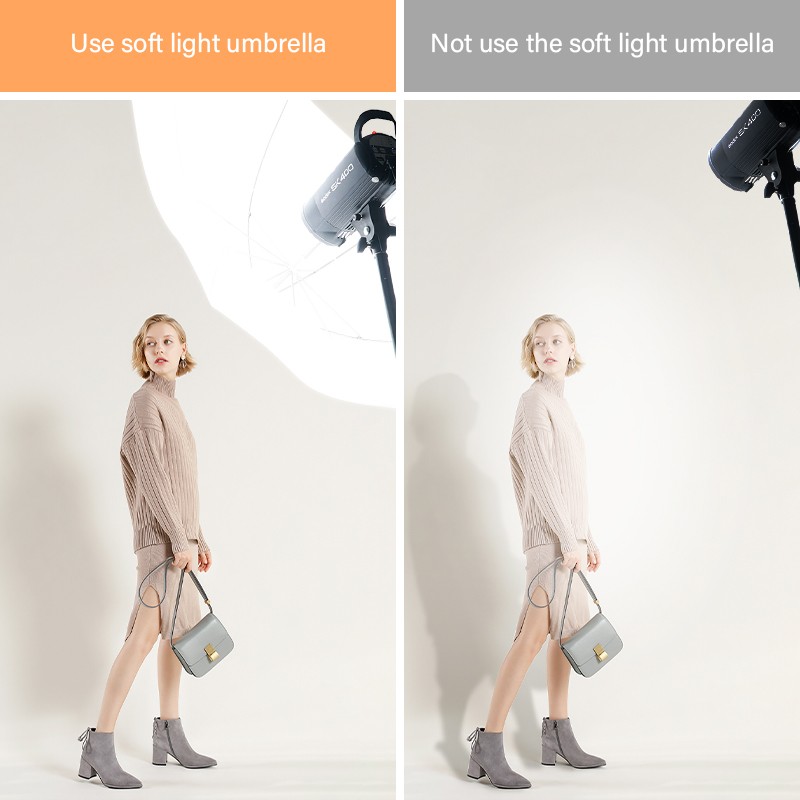 ร่มกระจายแสงสีขาวใสขนาด 76 * 8 - Photography Umbrella Light บทวิจารณ์และราคา