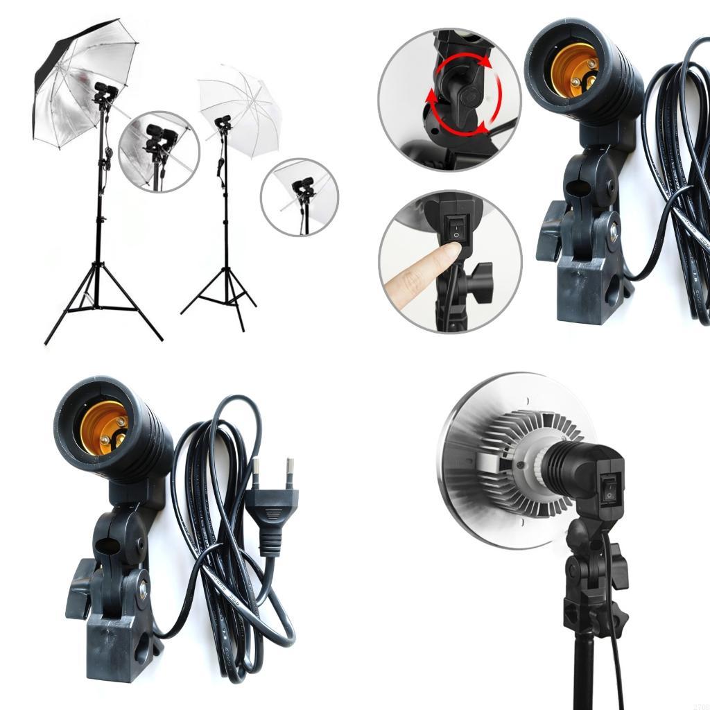 E27 Light Stand Umbrella Refle - Photography Umbrella Light บทวิจารณ์และราคา