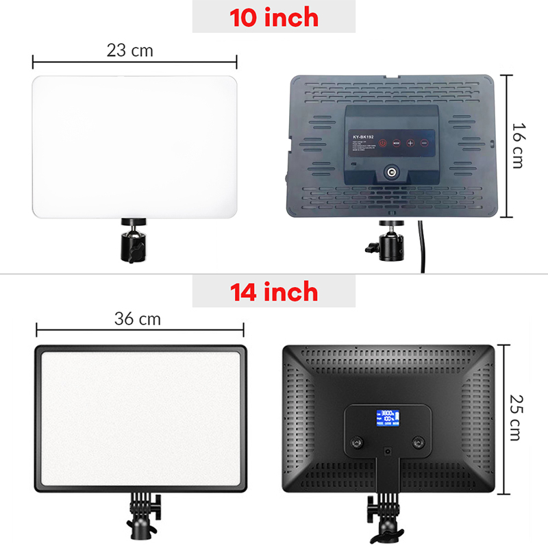 ไฟ LED วิดีโอขนาด 14 นิ้ว 10 น - Photography Bulb บทวิจารณ์และราคา