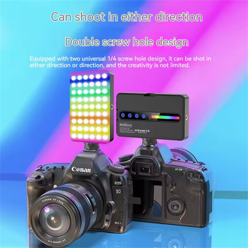 ไฟกล้อง LED RGB ชุดไฟวิดีโอสีเ - Photography Bulb บทวิจารณ์และราคา
