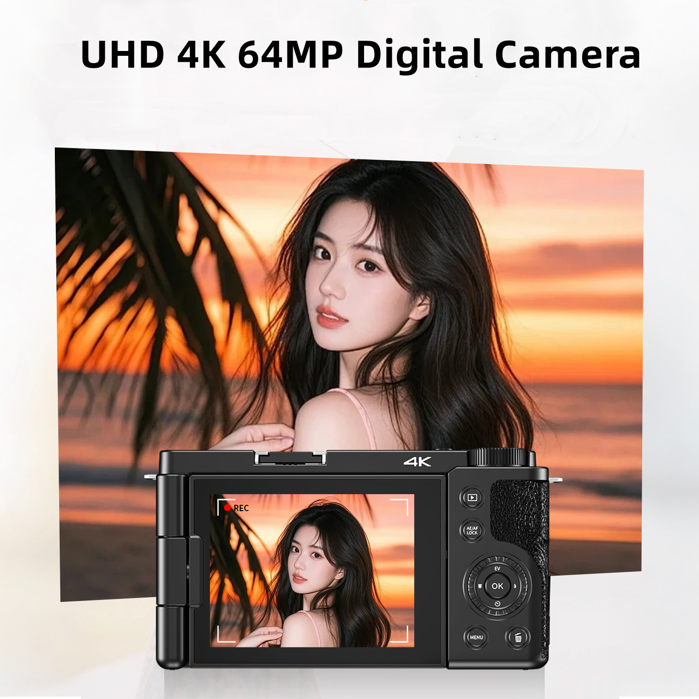 กล้องดิจิตอล 4K 64MP สำหรับถ่า - Photography Nature Images บทวิจารณ์และราคา