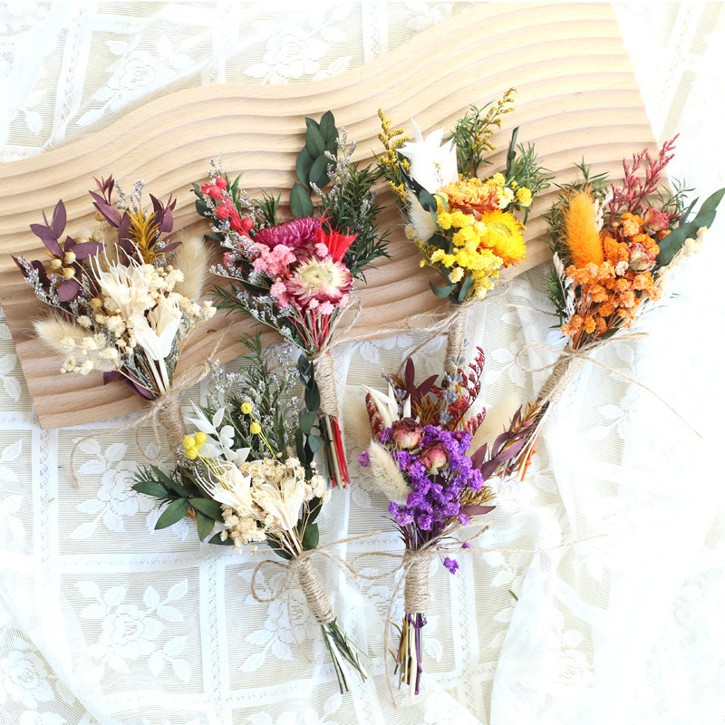 ช่อดอกไม้แห้งธรรมชาติขนาดเล็ก  - Photography Wedding บทวิจารณ์และราคา
