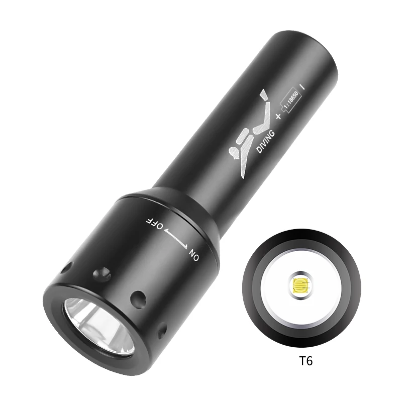 ไฟฉายดำน้ำ LED รุ่นใหม่ T6 ระย - Photography Bulb บทวิจารณ์และราคา
