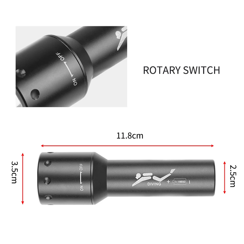 ไฟฉายดำน้ำ LED รุ่นใหม่ T6 ระย - Photography Bulb บทวิจารณ์และราคา