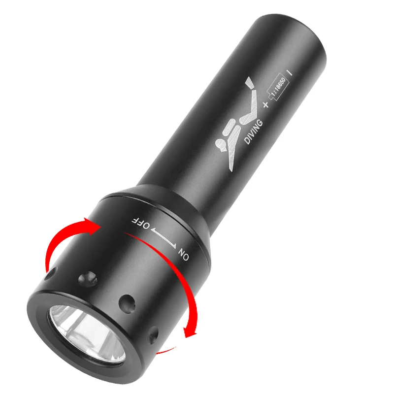 ไฟฉายดำน้ำ LED รุ่นใหม่ T6 ระย - Photography Bulb บทวิจารณ์และราคา