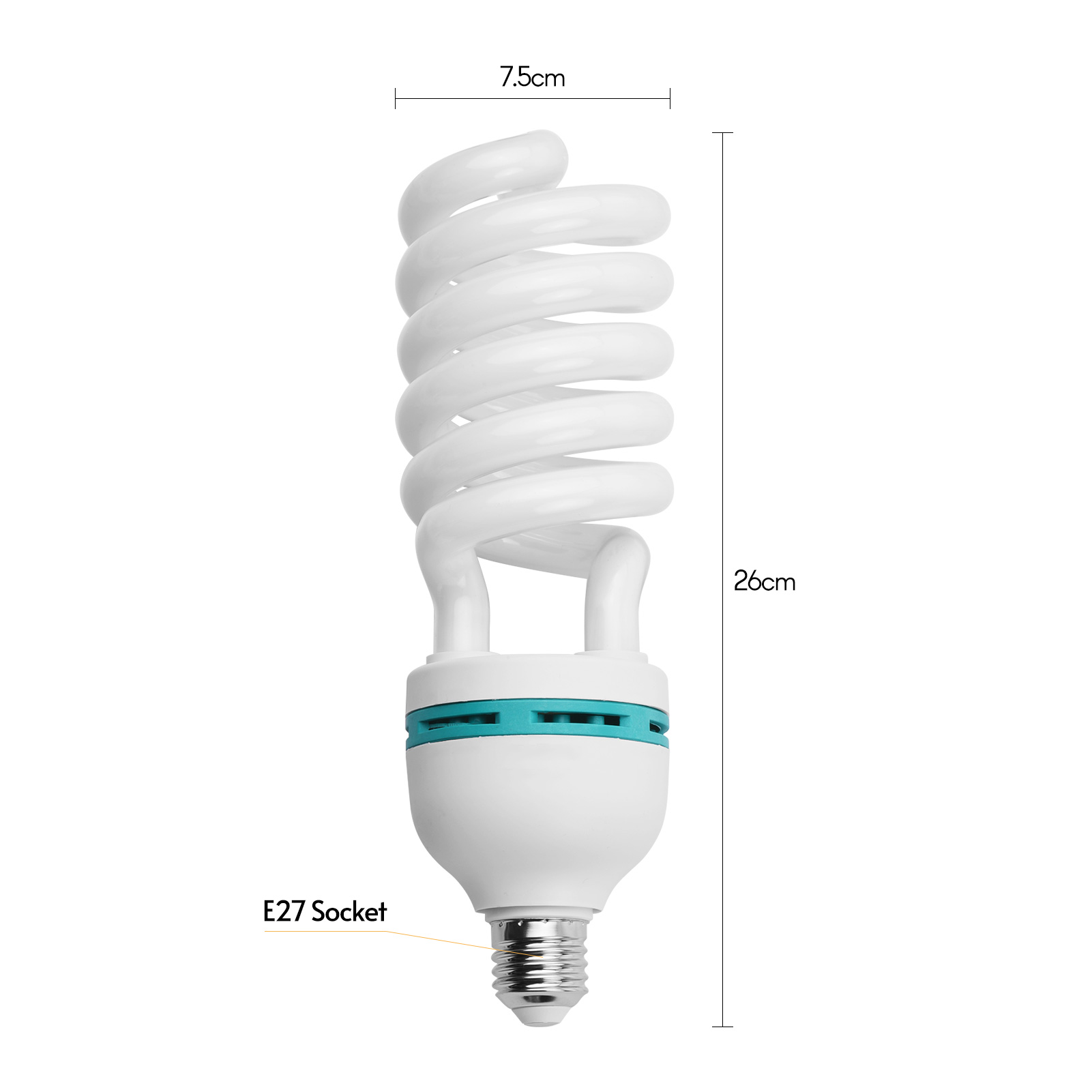 Andoer หลอดไฟเรืองแสงแบบเกลียว - Photography Bulb บทวิจารณ์และราคา